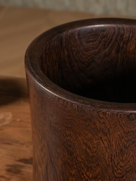 清	鸡翅木束腰笔海 商品图3