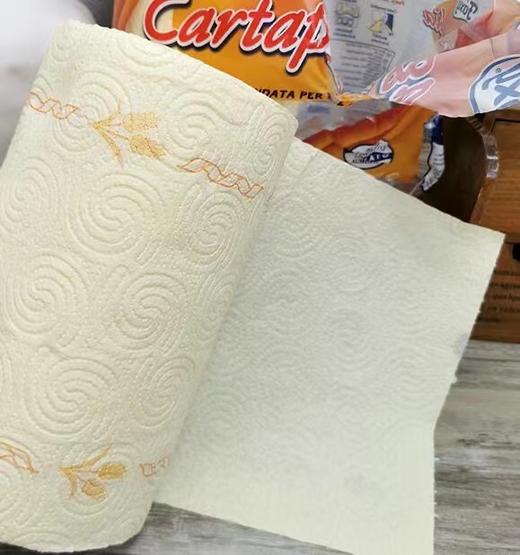 DLL【中欧班列】意大利原装进口厨房用纸 生鲜吸水纸油炸吸油卷纸 3包 商品图1