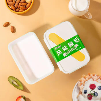 西域春新疆爆款饭盒酸奶 1000g*2盒装 低温 原味酸牛奶 /水饮冲调 /低温奶 /低温酸奶 商品图5