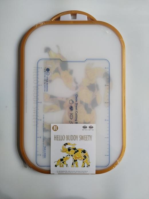 【中欧班列】韩国ELI小甜心大象菜板 原装进口纳米银防霉切菜砧板案 商品图5