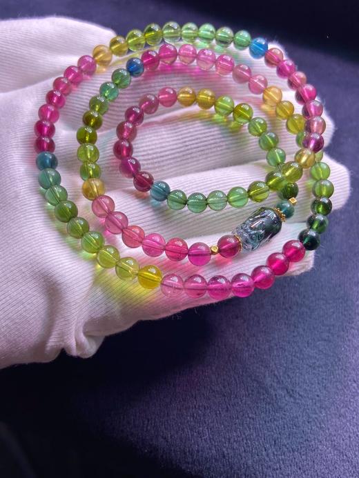 5.8mm多圈碧玺手串 商品图1