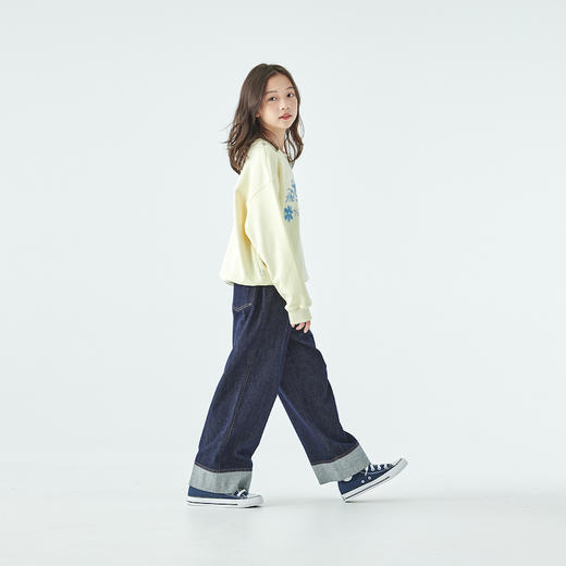 棵初不落色牛仔裤807K258019MJ 商品图4