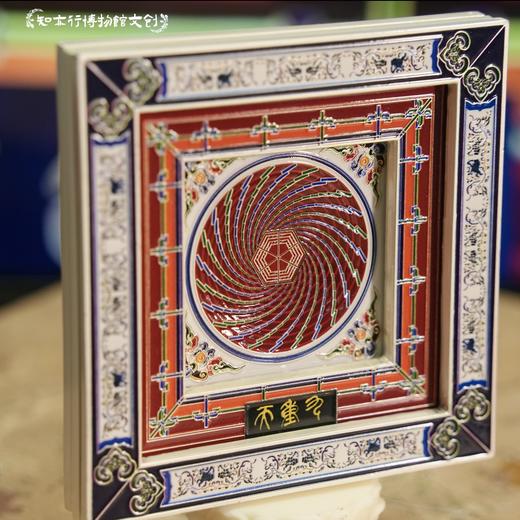 滕王阁九重天藻井冰箱贴三层可拆卸金属磁吸创意礼物旅行纪念品 商品图2