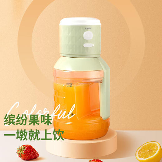 【1件包邮】澳得迈便携式果汁杯PJ-108/240032 榨果汁打沙冰更快速更节能 甘肃/青海/内蒙古/新疆/西藏/宁夏/海南/港澳台不发货 商品图1