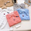 【39元任选2件】欢喜兔纯棉Polo衫开学季校服内搭长袖t恤新款男童宝宝打底衣女童上衣童80-140 商品缩略图4