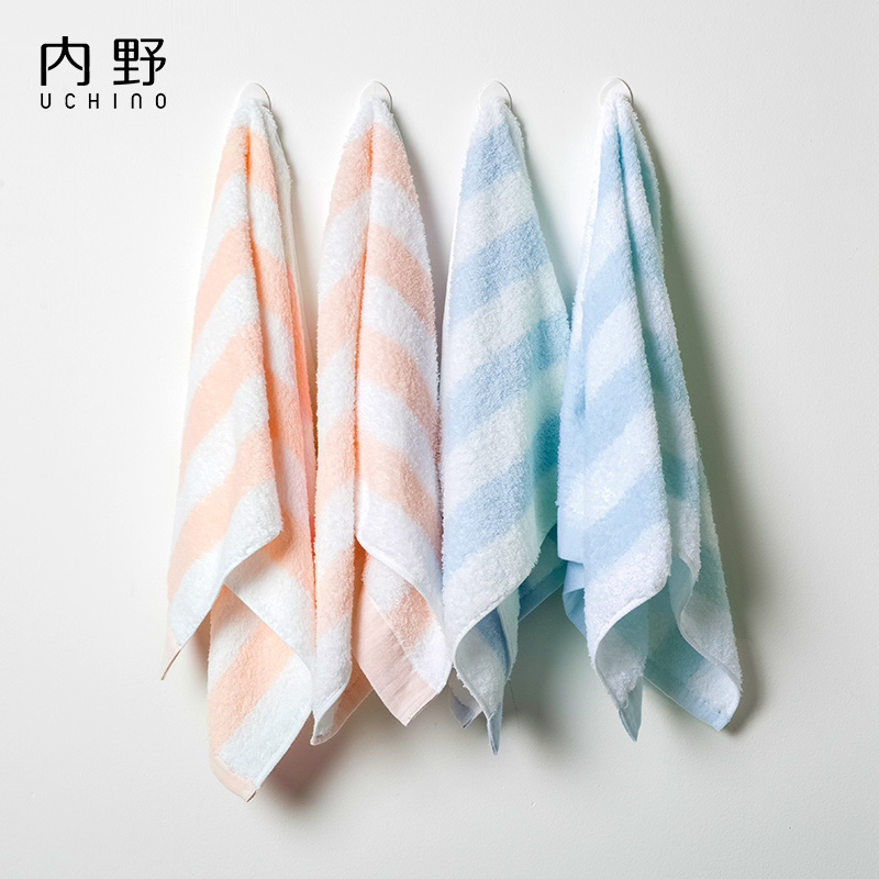 内野J-清新条纹方巾Pro4条装