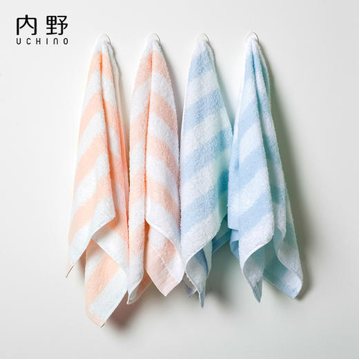 内野J-清新条纹方巾Pro4条装 商品图0