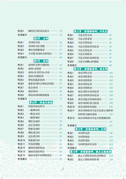 名校名师 高考英语语法全攻略（第2版） 商品图3