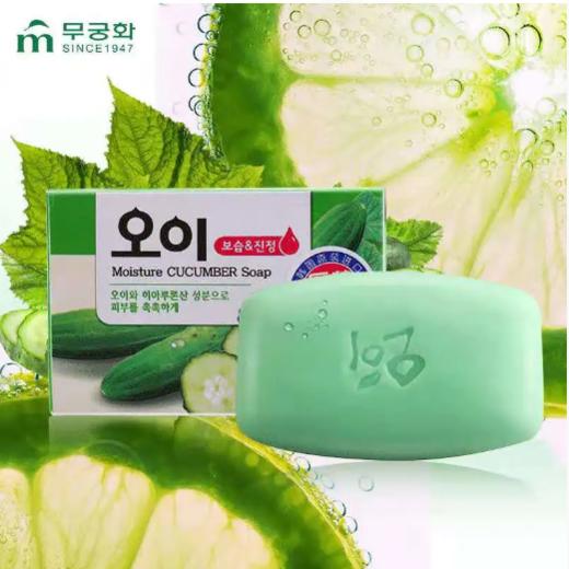 【中欧班列】韩国原装芜琼花 黄瓜香皂100g/块XDR 商品图0