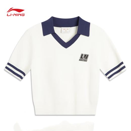 李宁（lining）女子英雄联盟短袖编织衫T恤短袖AMBV326 商品图0