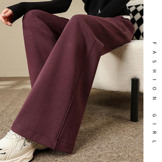 精梳棉微喇裤 舒适百搭 藏肉显瘦 商品图3