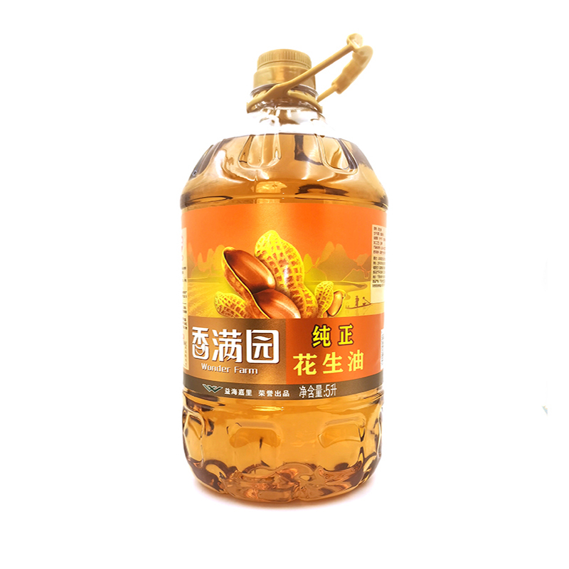 香满园纯正花生油5L