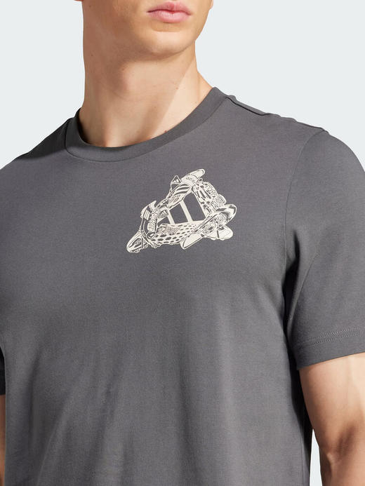 Adidas阿迪达斯男装运动短袖T恤上衣 JD8211 商品图3