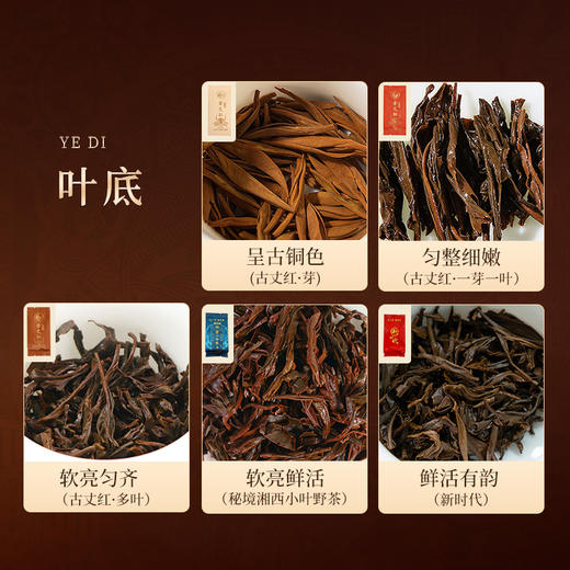正山堂 古丈红单芽一芽一叶多叶新时代湘西小叶野茶组合试饮集20g 商品图7