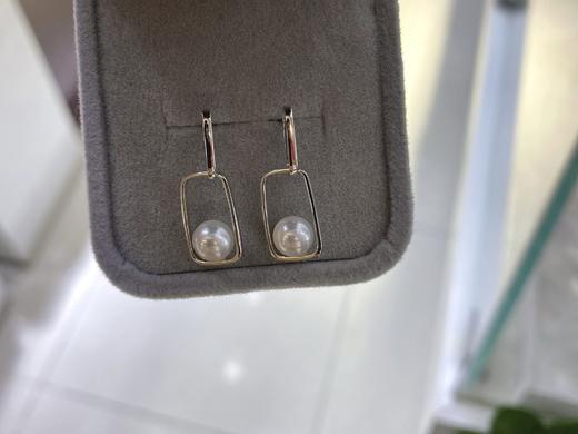 6-7mm akoya珍珠耳坠 商品图0