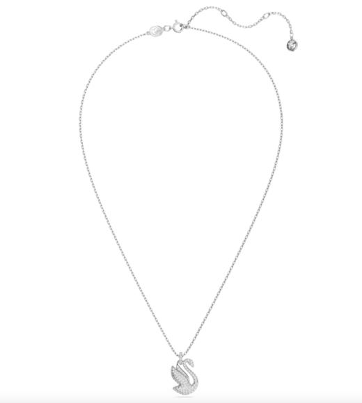 【超惠秒】SWAROVSKI 施华洛世奇 女士新款立体镶水晶大天鹅项链 红金5647871、白银5647872 商品图5