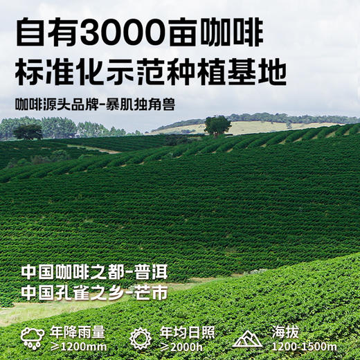 暴肌独角兽美式黑咖啡200g组合 商品图1