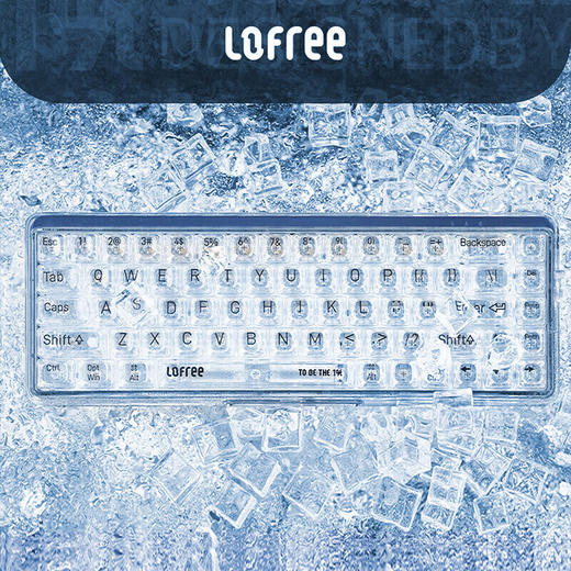 洛斐LOFREE OE907 透明1%双模机械键盘 商品图6