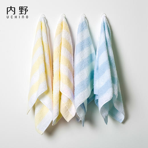 内野J-清新条纹方巾Pro4条装 商品图1