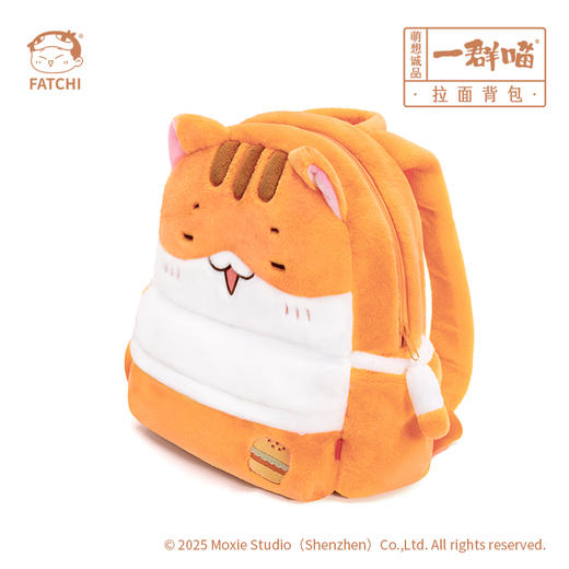 一群喵-拉面背包 休闲双肩包 商品图4