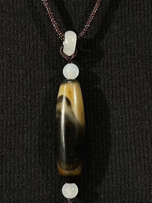 晕染纹缠丝瑪瑙橄榄珠，顺丰包邮 商品图3