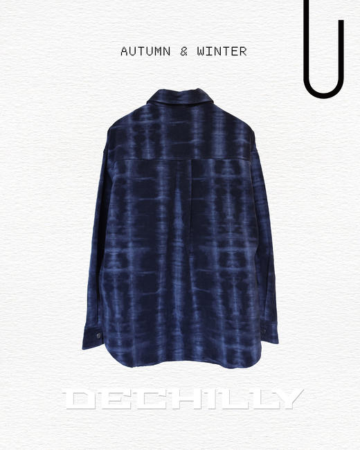 539625476晕染衬衫外套 商品图3