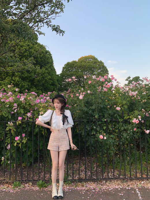 金蘑菇菇  香香短裤/ 夏末实穿派  搭配衬衫别样的出彩 商品图4