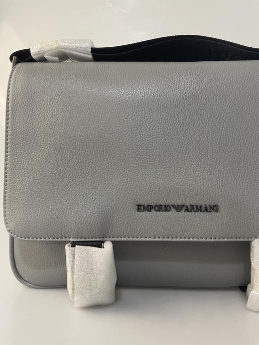 【现货超惠秒】Emporio Armani  男士 真皮防风雨 翻盖单肩包 10164 商品图1