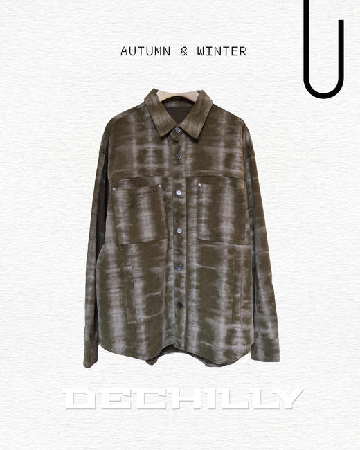 539625476晕染衬衫外套 商品图0