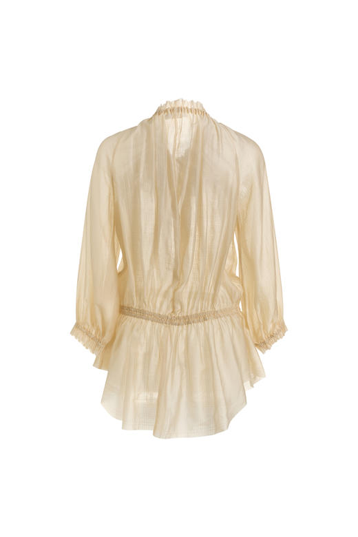 法式休闲刺绣上衣 商品图1