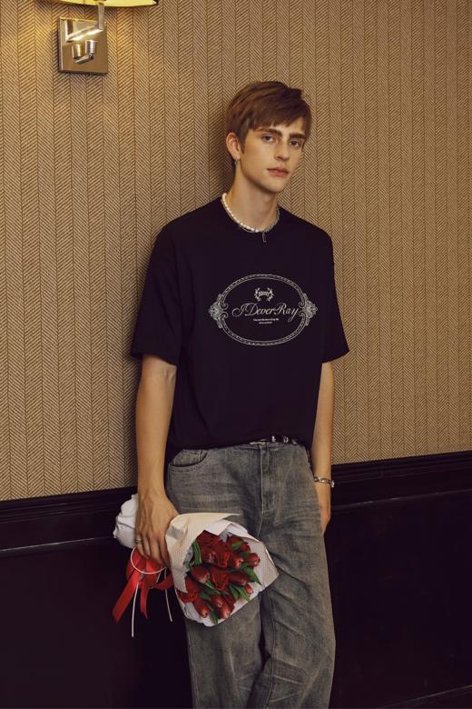 【农的浪漫诗篇】陈立农同款IDEVERRAY烫钻短袖轻奢棉情侣上衣送限定周边礼盒 商品图3