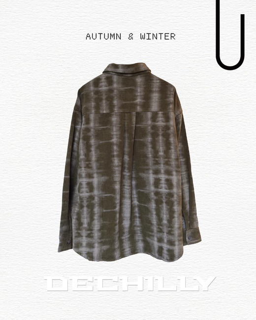 539625476晕染衬衫外套 商品图1