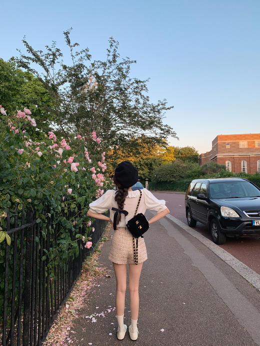 金蘑菇菇  香香短裤/ 夏末实穿派  搭配衬衫别样的出彩 商品图6