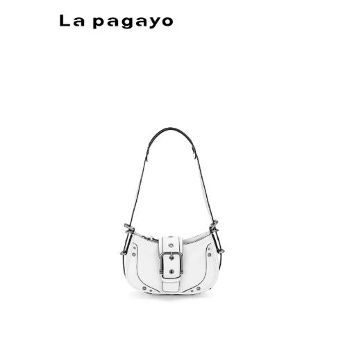 帕佳图新款时尚百搭牛皮斜挎女包 商品图3