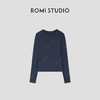 ROMI STUDIO“轻盈自在”绵羊毛混纺亲肤爽滑长袖上衣 RWCSSD2717 商品缩略图0