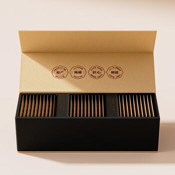 陈一凡 福鼎白茶 茶叶礼盒白茶寿眉小茶饼送长辈便捷自饮礼盒装300g /水饮冲调 /茗茶 /白茶 商品图3