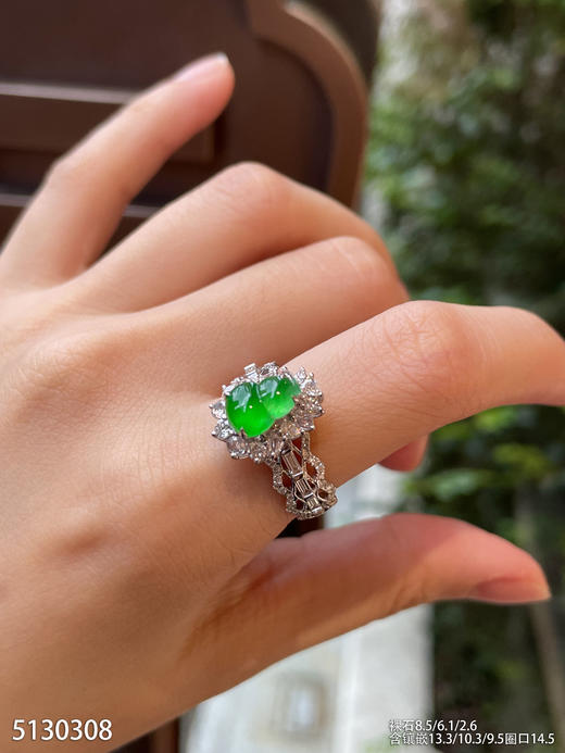 5130308，葫芦戒指。具体价格微信咨询 商品图5