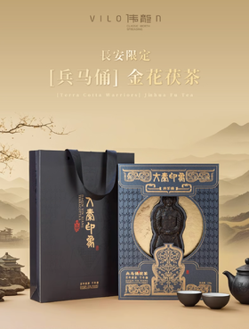 大秦将军俑茯茶礼盒