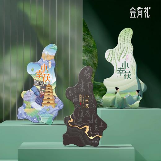 【陕西地图礼盒】特级泾阳茯茶礼盒免翘独立包装 商品图1