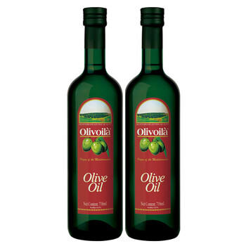 欧丽薇兰（Olivoila）纯正橄榄油718ml*2 高端进口食用油 节日团购福利 /粮油调味 /食用油 /橄榄油 商品图6