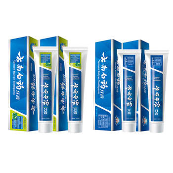 云南白药留兰香型牙膏215g*2支+薄荷清爽型牙膏230g*2支（共四支 890g） /个人护理 /口腔护理 /牙膏 商品图2