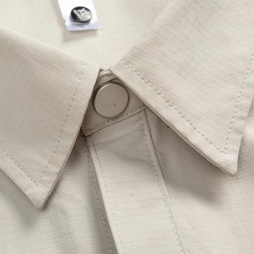 【质感新格调 硬挺垂感有型】斯辰唯佳户外山系情侣骨鸟格防泼衬衣外套 商品图8