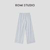 ROMI STUDIO“慵懒随性”棉质柔软亲肤印花条纹阔腿裤 RWCRXM4001【现货】 商品缩略图1