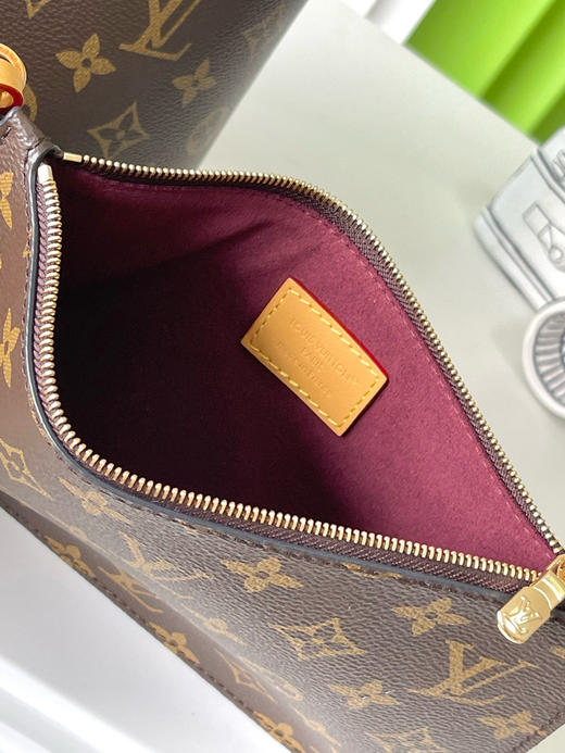 夏季特惠💰790 原单LV M12926 尺寸：31×26×18cm ALL IN 大号老花水桶包 变码芯片 商品图8