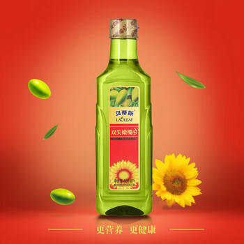 贝蒂斯（BETIS）双尖橄榄油468ml*2瓶 食用特级初榨葵花籽油【品质装】 /粮油调味 /食用油 /橄榄油 商品图3