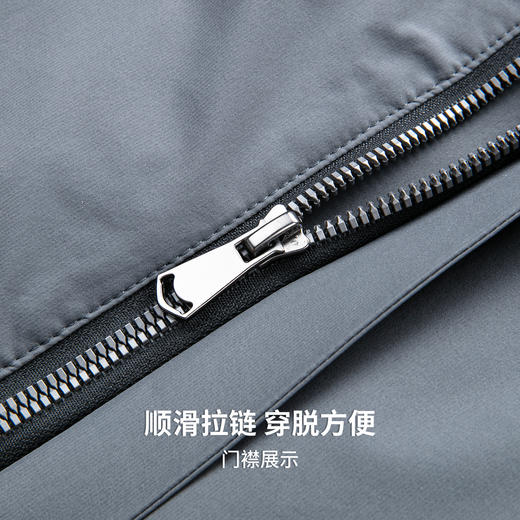 【含鸭绒】圣得西男士保暖工装羽绒服2025秋新款可拆卸帽百搭外套 商品图9