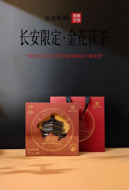 大雁塔钟楼地标文创茯茶礼盒 商品图3