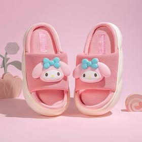 【特价29元】儿童卡通四季亚麻拖鞋儿童室内防滑布艺地板家用麻布拖鞋【WG3336】