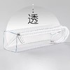 日本KOKUYO国誉笔袋文具盒高透明考试笔袋 大容量铅笔盒对开式便捷文具袋纽扣式方形 1个 商品缩略图5