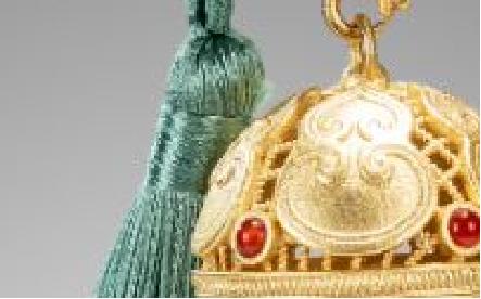 朱炳仁铜 多福禄挂件（含流苏配件） 商品图1